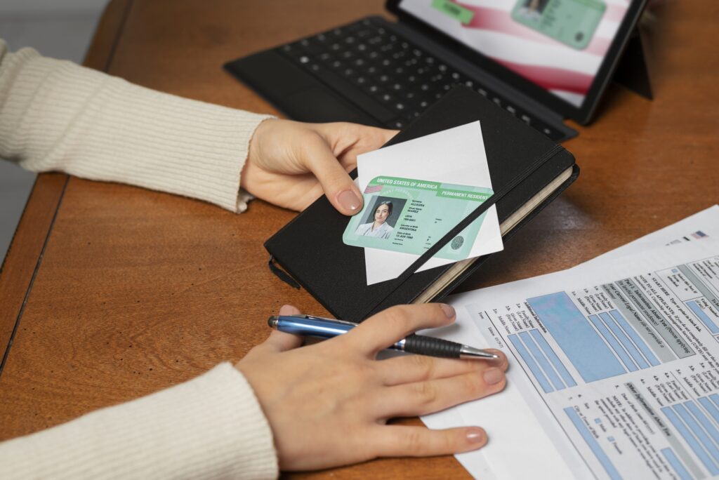Immigration - USCIS adjustment of status green card application