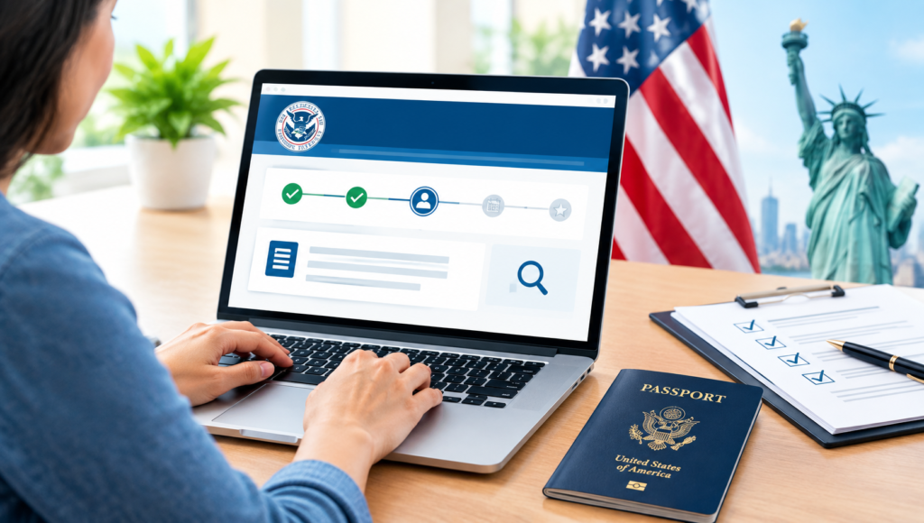 Form N-400 status naturalization application status