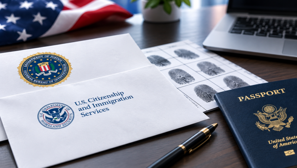 USCIS FBI biometrics monitoring